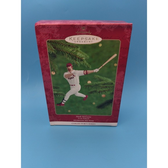 Hallmark Other - Mark McGwire Cardinals Baseball MLB Hallmark Collectors Christmas Ornament 2000